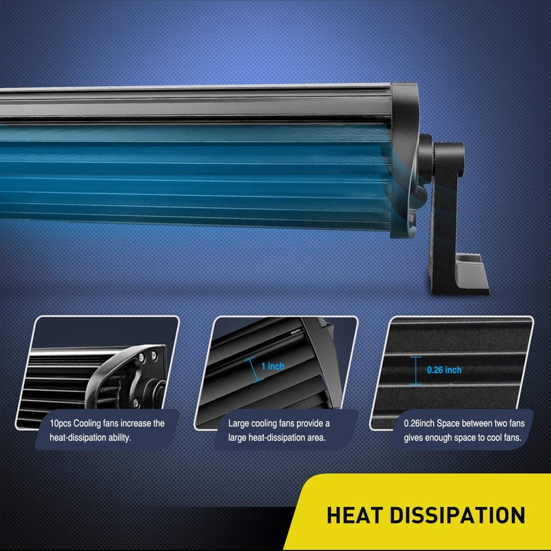 Nilight - 71013C-A 32" 180W Spot Flood Combo High Power