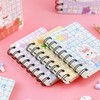 4 Pack Kawaii Rabbit A7 Spiral Notebooks - Cute Cartoon