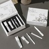 Bell Metal Silver Nano Nail Clipper 5-piece Set BN-504