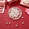 Faux Pearls Rivets Studs 150pcs Pearl Rivet Studs, White Pearls