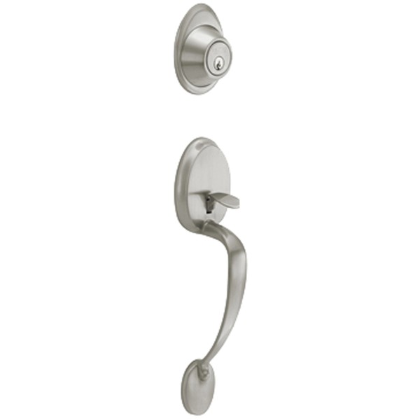 Schlage Dexter JH58BAR619 Barcelona 2 Pieces, Handle And Deadbolt With