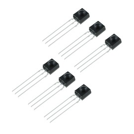 MEETOOT 6PCS CH0038K Infrared Receiver Dot Infrared Receiver Remote Control Infrared Module for Infrared Remote Control Systems