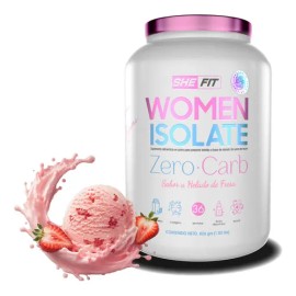 Suplemento en suplemento BHP SHE FIT WOMEN Proteína sabor helado de fresa x 826g                                                                      