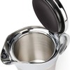 Stainless Steel Double Insulated Gravy Boat with Hinged Lid (16