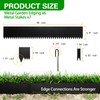 BLENNACY Metal Landscape Edging 6 Pack 40" L x 6"