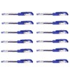 Liquid Writing Pens, 0.5MM Blue Ink Bullet Tip Gel Pens,