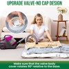 TAILI 6 Pack Vacuum Storage Bags, Jumbo Vacuum Seal Bags