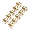 CoCud Brass Push Button Grease Oil Cup, | 6x6mm Male