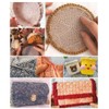 6 Pieces 7 Count Plastic Mesh Canvas Sheets for Embroidery,