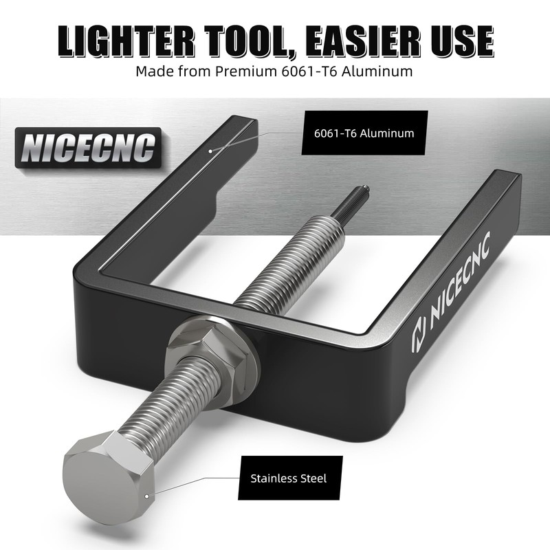 NICECNC Black Clutch Roller Extractor Removal Tool Compatible with Can