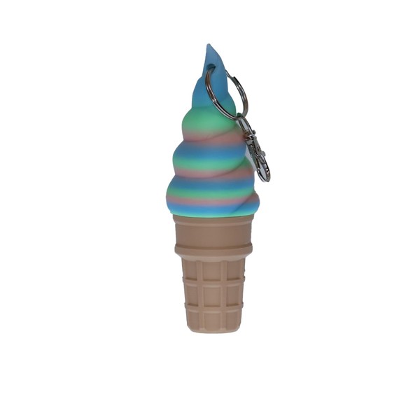 KeyChain Ice Cream Cone Chapstick Keychain – Cute Holder with