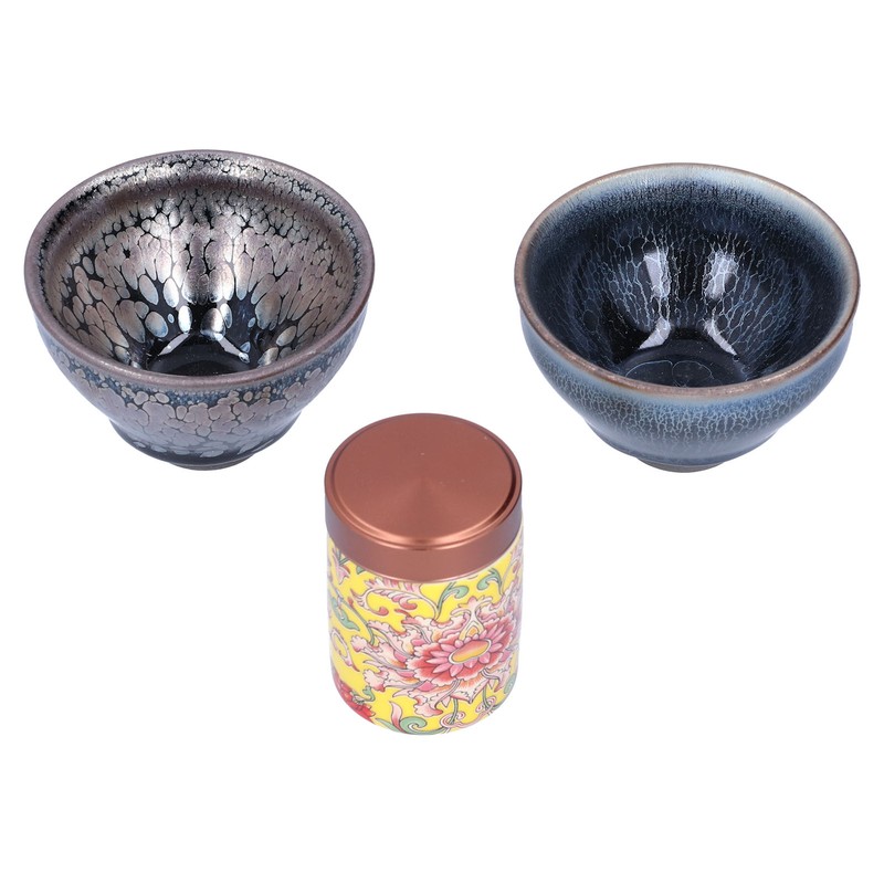 Kung Fu Tea Set Tea Cup and Tea Canister Kit