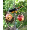 Holland Hill Johnny Apple Feeder - Copper Wire Heart Shaped