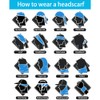 12 PCS Wide Seamless Headbands Bandana Scarf for Men/Women Magic