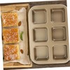 OHPHCALL Square Muffin Pan Non Stick Baking Mold for Cakes