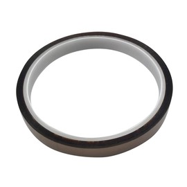 VKLSVAN 2 Pcs Insulation Heat Resistant Tape, Polyimide Tape, 0.4 in (10 mm) Wide, 9.5 ft (27 m) Length, Electronic Substrate, Masking, High Temperature Heat Resistant, Polyimide, Gold, Kapton Tape