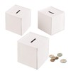 Baker Ross EV3024 Cube Money Boxes (Pack of 3), Perfect