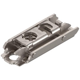 Blum Clip Top Cam Adjustable 0mm in-Line Mounting Plate (Single Plate)