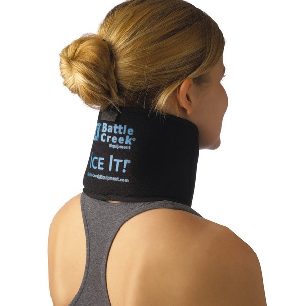 Cold & Hot Therapy System Ice Pack - Ice It! ® MaxCOMFORT™ (Neck Wrap (510)) – from Battle Creek Equipment, Hot & Cold Therapy Items Since 1931!