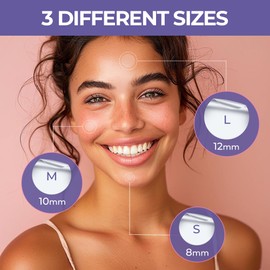 MARSARA BEAUTY NO-ZIT PIMPLE PATCHES 3 SIZES (120 COUNT) - Hydrocolloid Pimple Patches, Spot Stickers, Facial Stickers, Pimple Patches for Face, Skin Care, Vegan