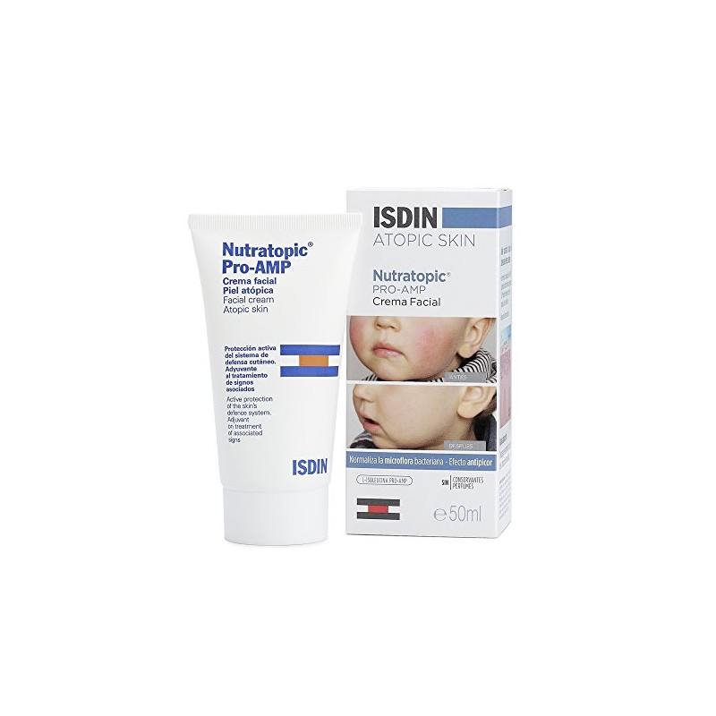 Isdin Nutratopic Pro-Amp Reparación Crema Facial 50ml