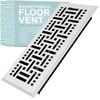 Home Intuition Basketweave Floor Vent Cover 2X14 Inch Floor Register