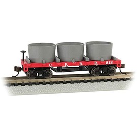 Old-Time Water Tank Car Central Pacific - N Scale