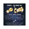 Zodiac Constellation Flat Back Stud Earrings – 14K Gold Plated