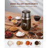 SHARDOR Electric Super Silent Blade Coffee Grinder, Timed Grind Control