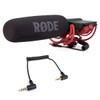 RØDE Videomic Rycote Directional Microphone + Keepdrum ADP07 Adapter Cable