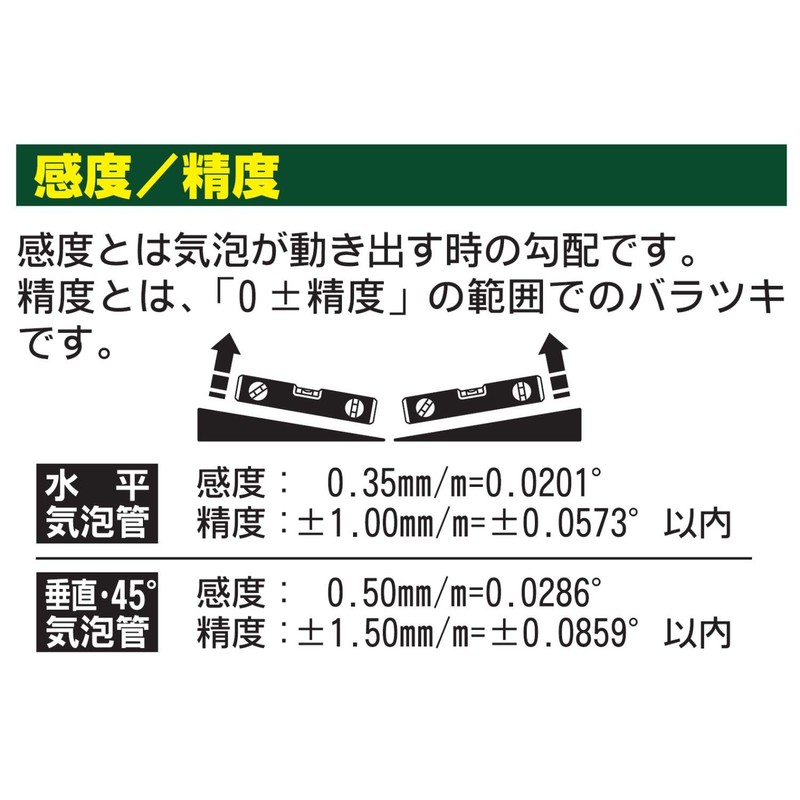 新潟 精機 SK General Measurement Tools Alm – 300 Aluminum Torpedo Level with