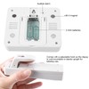Refrigerator Thermometer, Wireless Digital Freezer Thermometer with 2 Sensors &