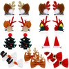 Tigeen 18 Pcs Christmas Hair Clips Cute Accessories Christmas Tree