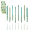 Kaizuca 8 Erasable Ballpoint Pens, 0.5mm Erasable Pen Set, Student