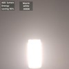 OPXELUYO E12 Led Light Bulbs 4W Equivalent 40W Halogen Candelabra
