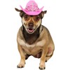Rubie's Pink Cowgirl Dog Hat with Tiara, S/M