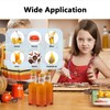 DAJAVE 50 Pack Mini Shot Bottles with Lids 50ml Miniature