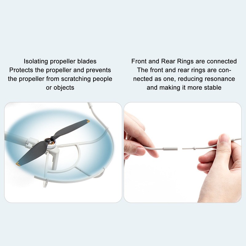 4pcs Propeller Protector Professional Prevents Collision Quick Release Removable Drone