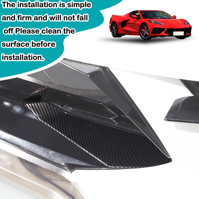 Hudiriy Car Front bumper middle air intake grille decorative frame