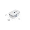 ZWILLING Fresh & Save Large Vacuum Lunch Box, Plastic, Semitransparent-La