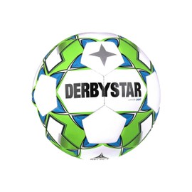 Derbystar Unisex - Adult Football Junior Light V23 White/Green/Blue Size 5