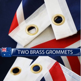 G128 – Australia (Australian) Flag | 3x5 feet | Printed – Vibrant Colors, Brass Grommets, Quality Polyester