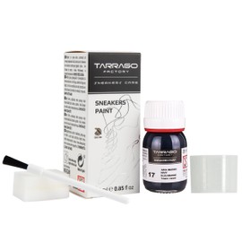 Tarrago Sneaker Leather Paint–Acrylic Customize Shoe Paint–for Sneakers, Boots, Bags, Purses–Matte,Flexible, Perfect Coverage–Navy #017 – 0.8 Fl.Oz.