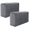 Armrest Covers 2pcs Universal Armchair Covers Non-Slip Sofa Armrest Protector