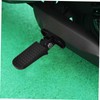 GRIRIW Electric Moped Foot Pegs Replacement Folding Design Comfortable Rear