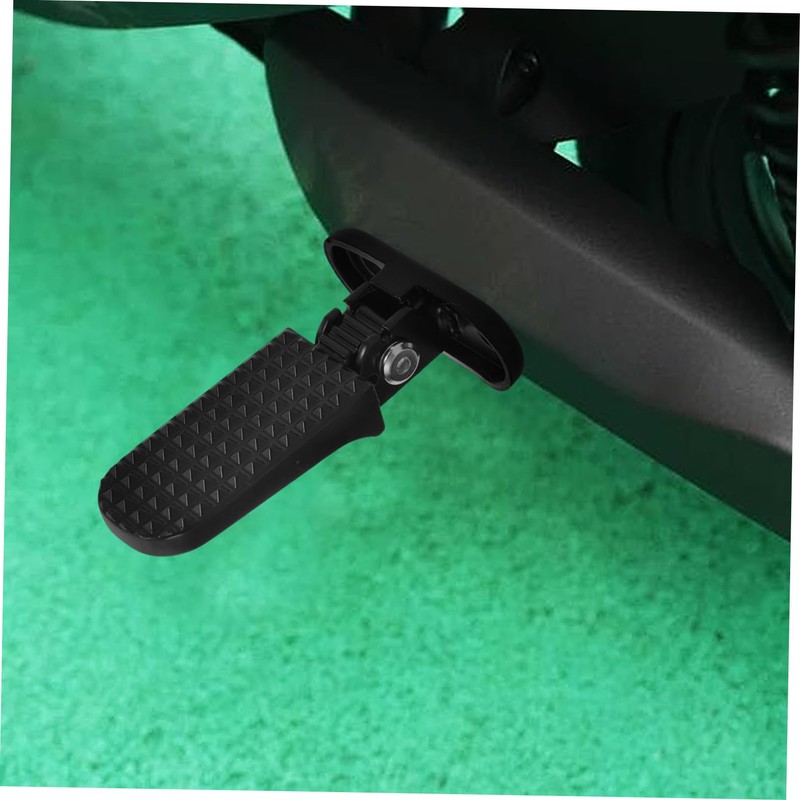 GRIRIW Electric Moped Foot Pegs Replacement Folding Design Comfortable Rear