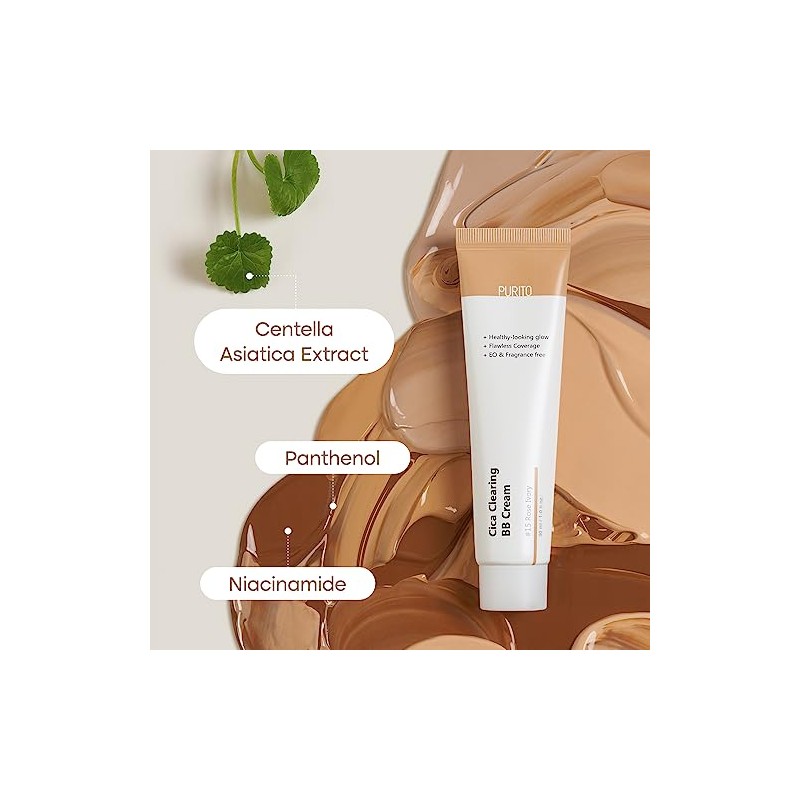 PURITO Cica Clearing BB Cream #21 Beige Claro 1 fl.oz