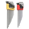 Wiha 66982 ErgoStar Ball End Hex L-Key, Inch and Metric,