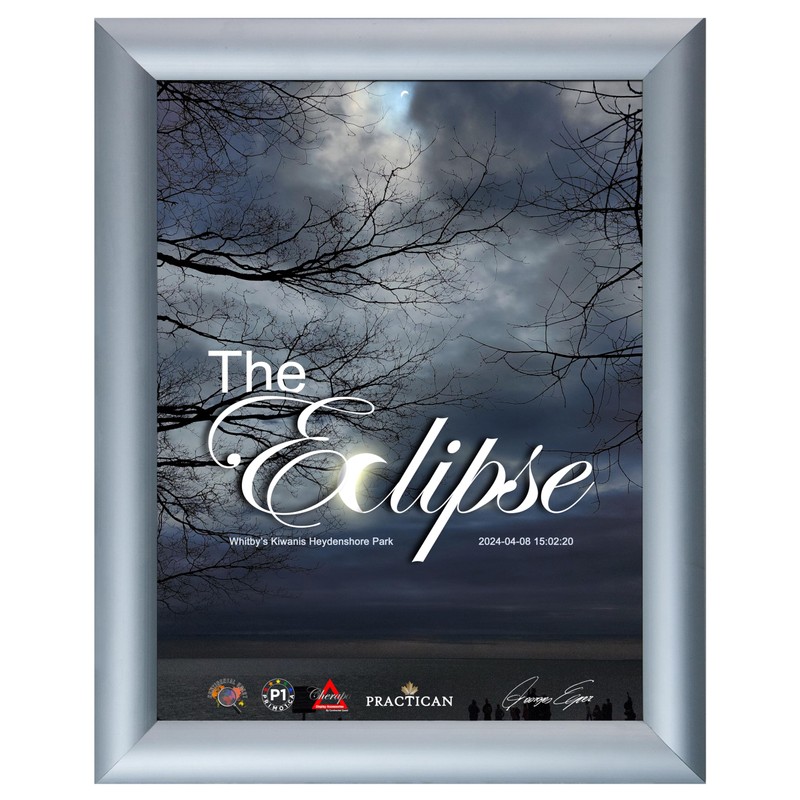 CHERAPA Front Loading Snap Open Poster Frames with Protective Overlay