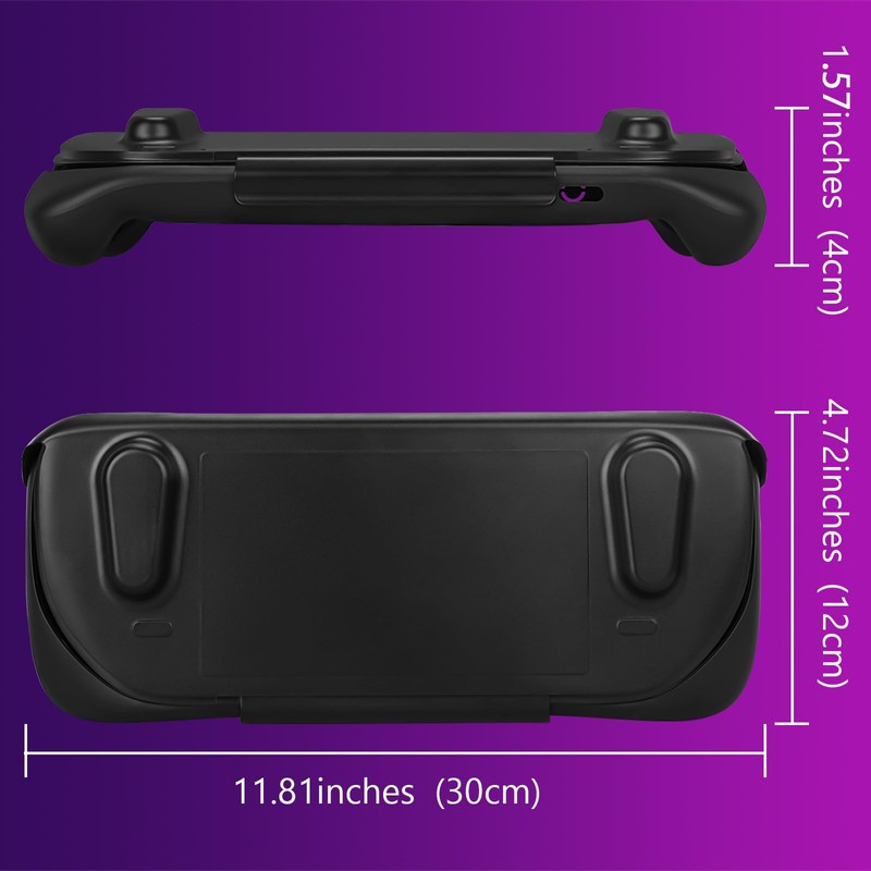 Geekria Kickstand Protective Case Compatible with Steam Deck, TPU Cover